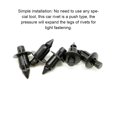thumbnail image 2 of Speravity Clips de retención para guardabarros de coche, 50 piezas, remaches de sujeción para parachoques, Panel de puerta, protección contra Vehículos, repuestos y accesorios Mis 50 pcs Speravity CZ3972-00B, 2 of 5