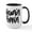 White/Black Inside, variant on CafePress - Melanin Poppin - 15 oz Ceramic Large White Novelty Mug