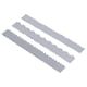 thumbnail image 4 of Regla de 3 piezas con bordes irregulares para hacer manualidades, de acero al carbono, para repujado, atractiva, decorativa y ligera, herramienta para hacer tarjetas., 4 of 14