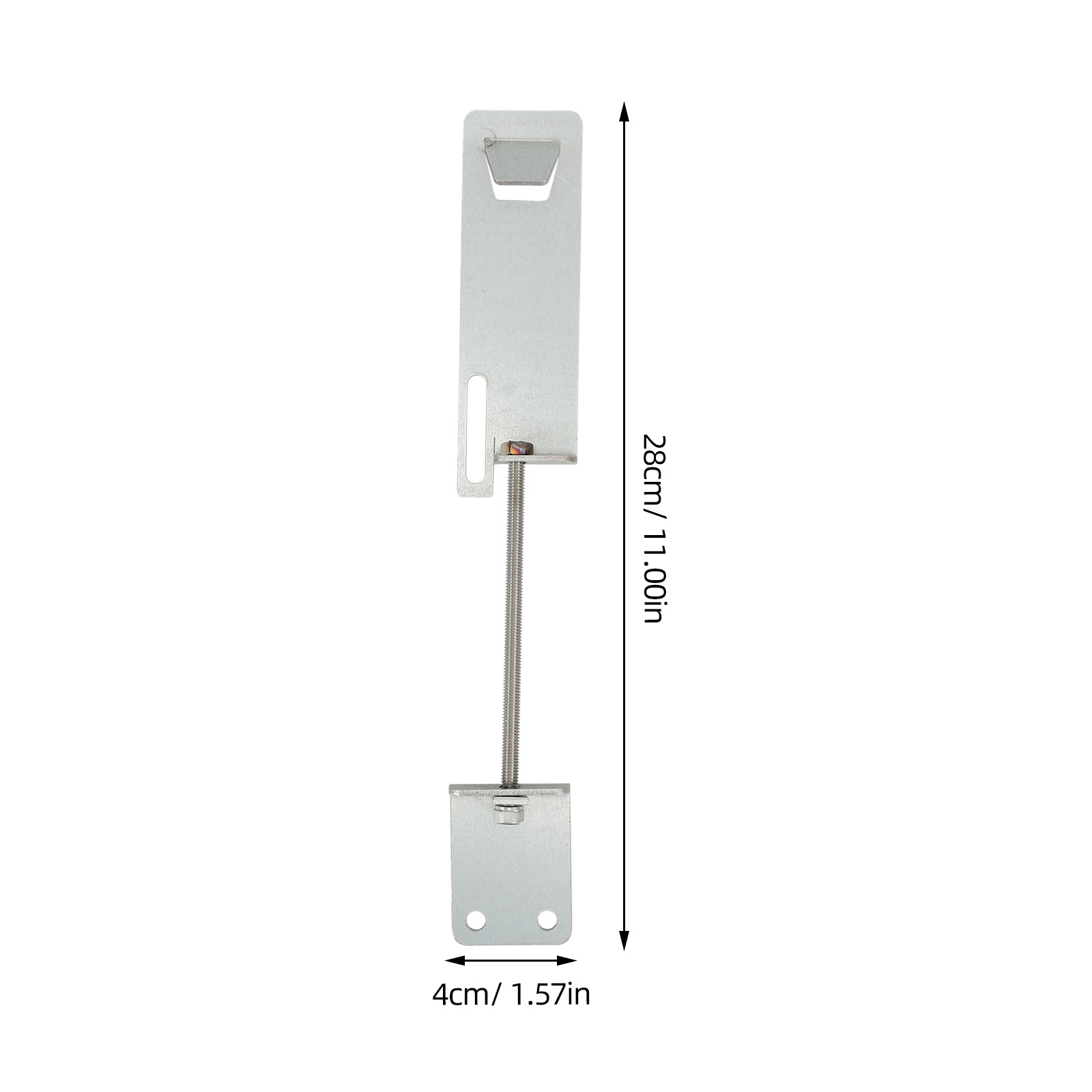 GOOHOCHY Alloy Range Hood Hanging Plate for Home Use Easy to Install Grey Color Fits Most Range Hoods 0.5 Inch Thickness