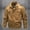 Khaki, variant on Dtydtpe 2024 Clearance Sales, Jacket Men, Men's Autumn Winter Military Clothing Zipper Pocket Loose Breathable Coat Jackets for Men