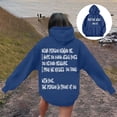 thumbnail image 2 of WENWU Womens Hoodies Long Sleeve Hoodie Womens Pullover Graphic Hoodies for Women Blue Sweater Fall Hoodies for Women’S Clothes, 2 of 7