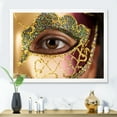 thumbnail image 3 of Designart 'Girl With Venetian Mask' Modern Framed Art Print, 3 of 4