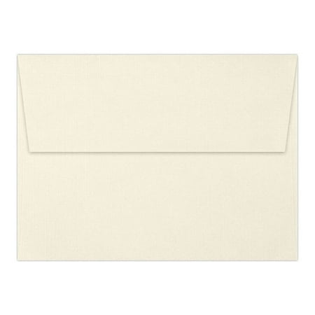 UPC: 0848614202218 | LUX A7 Invitation Envelopes 5 1/4 x 7 1/4 50/Box Natural Linen 4880-NLI-50