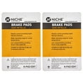 thumbnail image 3 of Niche Front Brake Pad Set for Honda CB900F Semi-Metallic Motorcycle 2 Pack 519-KPA2463D, 3 of 6