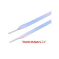 thumbnail image 3 of INSPIRE CHIC Flat Gradient Colored Shoelaces Cool Tie Dye Design Sneakers Shoe Laces 1 Pair 160cm/63.0 Purple Pink, 3 of 4