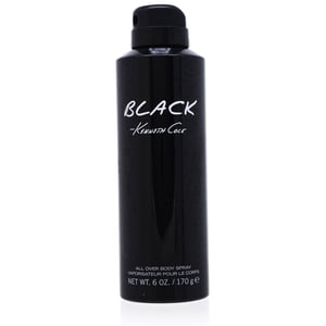 Kenneth Cole Black Body Spray for Men, 6 oz
