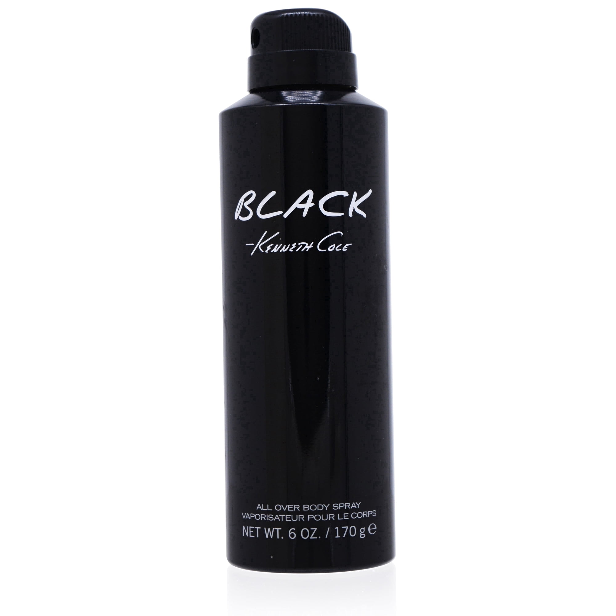 Kenneth Cole Black Body Spray for Men, 6 oz
