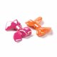 thumbnail image 3 of Acrylic Imitation Shell Beads Bowknot Mixed Color 22.5~25x31.5~33.5x5~7mm Hole: 2.5mm, 3 of 3
