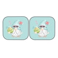 thumbnail image 7 of Haiem Summer Gnome,Cute Gnome Windshield Sun Shade: Universal Foldable 2-Piece Car Front Window Sunshade - Blocks Uv Rays, And Reduces Heat,Essential Car Accessory Small, 7 of 7
