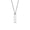 A, variant on PAMTIER Square 26 Initial Necklace for Men Stainless Steel Letter Tag A-Z Alphabet Pendant Simple Versatile Charm Personalized Male Jewelry B
