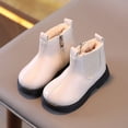 thumbnail image 3 of Botas de terciopelo de moda para niños de otoño e invierno, botas de algodón para niñas, botas cortas de moda para niños, botas cálidas de algodón a prueba de viento, 3 of 6
