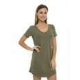 thumbnail image 2 of Women's Cris Cross Open Back Casual Party Dress Mini Dress by Lunarable, 2 of 2