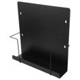 thumbnail image 1 of FENGGUIQU Record Wall Shelf Black Metal Organizer 1Pack For DVD Showcasing, 1 of 7