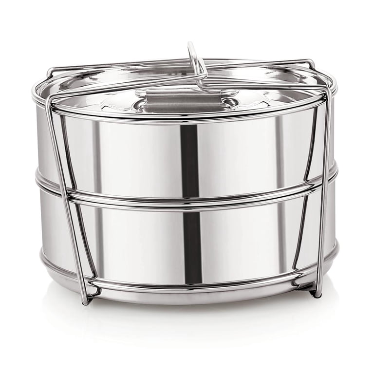 Stackable Stainless Steel Insert Pans - 3QT- Inserts for Instant