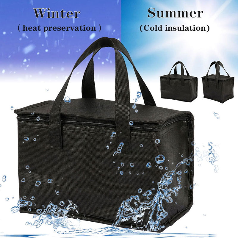 Portable Insulated Thermal Cooler Bag Lunch Time Sandwich Drink Cool Storage Bag 
