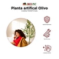 thumbnail image 4 of Árbol De Olivo Planta Artificial Realista 1.8m, 4 of 7