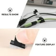 thumbnail image 4 of Howish Light Clips 50Pcs Cable Management Clips Cord Holder for PC Laptop Ethernet Cable Desktop(0.56"X0.54"X0.35"), 4 of 8