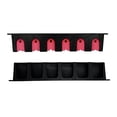 thumbnail image 3 of S SERENABLE Verticale Pêche Porte-Poteaux Fixe Cadre Tige Racks de Stockage pour Salle de Jeux RV Rouge, 3 of 9