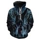 thumbnail image 1 of Sudadera con capucha con estampado 3D de The Walking Dead para hombre y mujer, Jersey informal de Drama de TV de terror, ropa de calle para Halloween, 1 of 4