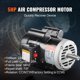 thumbnail image 2 of Motor eléctrico de compresor de aire VEVOR 5HP 230V 25A 3450RPM, 2 of 9