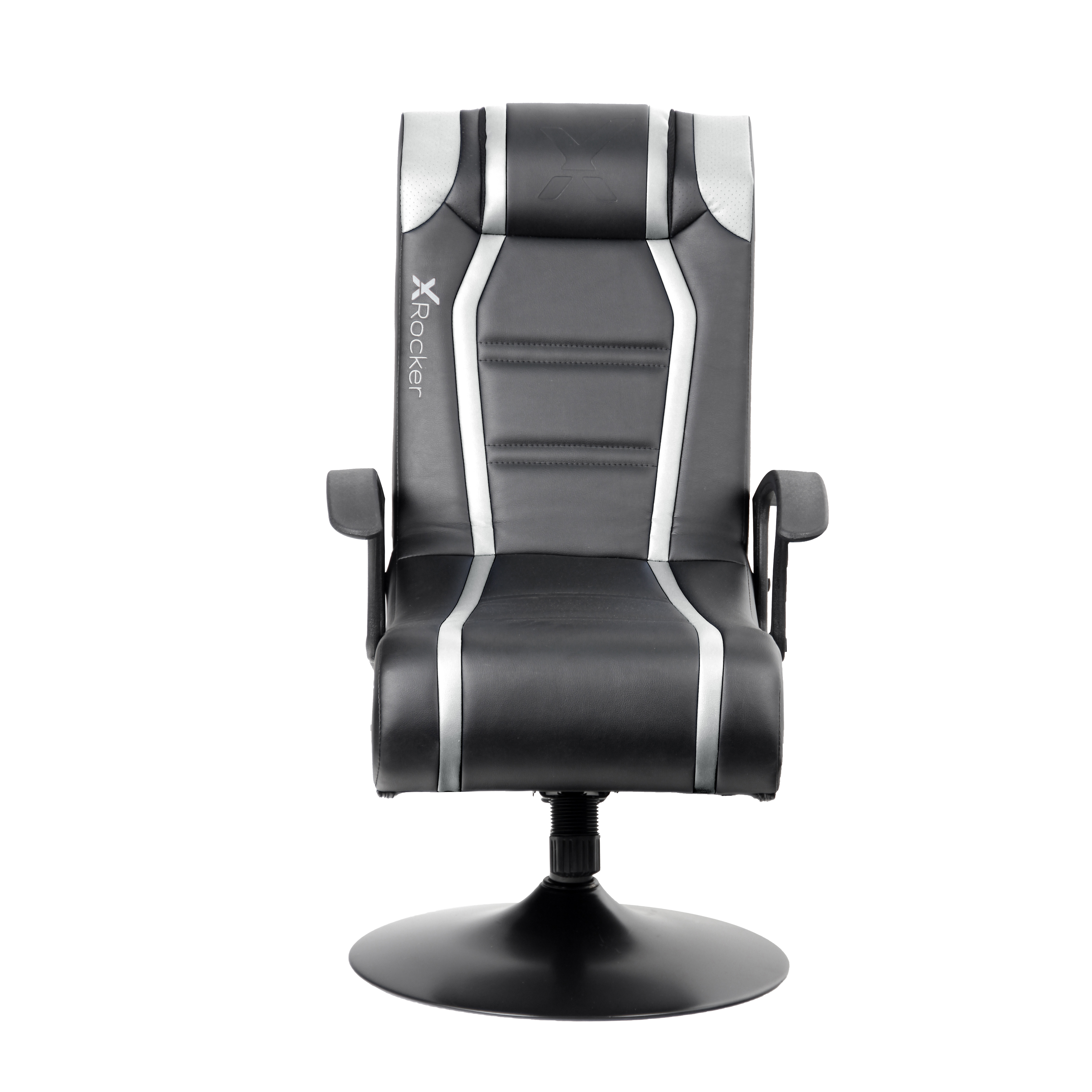 X Rocker Veleno 2.1 Junior Bluetooth Pedestal Gaming Chair - Silver - image 4 of 7