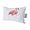 Pink, Navy, White, variant on Pink Flamingo Outdoor Pillows for Chaise Lounge Chair Waterproof Lumbar Pillows with Insert&Adjustable Elastic Strap Beach Headrest Pillow Blue Polka Dots Tropical Modern Art Pool Pillow 11"x16"