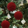 thumbnail image 5 of LSLJS Christmas Ball Ornaments 2Pcs Shatterproof Christmas Balls 4" Hanging Decor Christmas Ornaments for Holiday Xmas Tree Party Decorations, 5 of 6