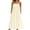 *Beige, variant on ClodeEU Women's Sleeveless Spaghetti Strap A Line Midi Dress,Casual Flowy Loose Vacation Dress Beige,Women's Plus L