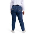 thumbnail image 3 of JMS Just My Size by Hanes 5 Pocket Stretch Jeans, Women's Plus and Women's Plus Petite, Sizes 16W-26W, 3 of 4