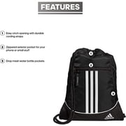 adidas Alliance II Sackpack, Black, One Size