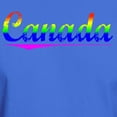 thumbnail image 3 of CafePress - Canada, Rainbow, Dark T Shirt - Men's Classic Graphic Cotton T-Shirt, 3 of 4