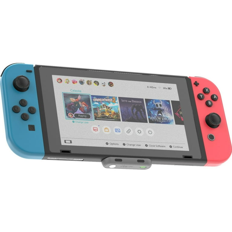 Genki Audio Lite Slim Bluetooth Audio for Switch Gray