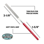 Hawk Diamond Files - Set of 10, Assorted Shapes, 100 mm