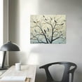 thumbnail image 3 of COMIO  Bird canvas wall art with painting for home decor farmhouse wall decor painting wall art, 3 of 4