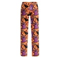 thumbnail image 7 of LHVUOA Womens Halloween Pajamas Pants Drawstring Stretch Cute Ghost Print Pjs Casual Plus Size Sleep Pants, 7 of 7