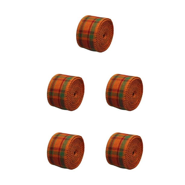 Advancent Cintas navideñas Decoración de fiesta portátil conveniente Accesorios decorativos exquisitos para celebración 10 Ancho 5 cm 10 Ancho 5cm 5Conjunto