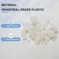 thumbnail image 4 of 100 Packs PP Plastic Bearing Balls 4.5mm Solid Plastic Balls, White, 4 of 5