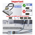 thumbnail image 2 of Adaptador THANDBLE de DisplayPort a Dual DisplayPort y HDMI 4K60Hz, 2 of 7