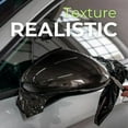 thumbnail image 4 of Rockrose 5D High Gloss Black Carbon Fiber Vinyl Wrap, Phone Cover, Helmets and Automotive - Size: 5FT x 60FT, 4 of 7