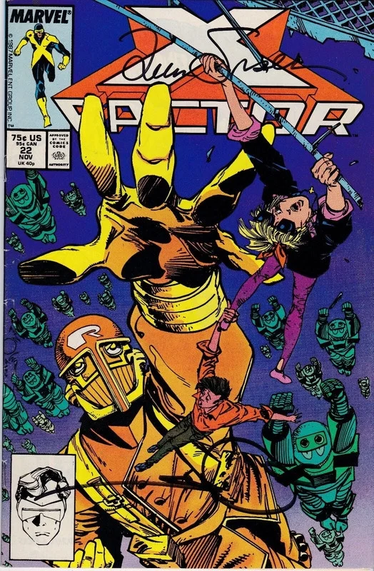 X-Factor #22 Signed by Walt & Louise Simonson