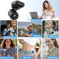 thumbnail image 6 of Sky Grace Portable Clip-On Fan Quiet USB Rechargeable 3 Speed Personal Fan UltraLight 0.19Lbs for Travel,Desk,Bike,Camping,and Outdoor Use White,1Pc, 6 of 9