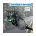 thumbnail image 4 of Motorbike Mirrors Universal Handlebar Side Mirrors Reversing Mirrors Motorbike Supplies, 4 of 5