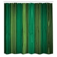 thumbnail image 2 of Ambesonne Rustic Shower Curtain, Vertical Cottagecore Artwork, 69"Wx84"L, Olive Green, 2 of 4