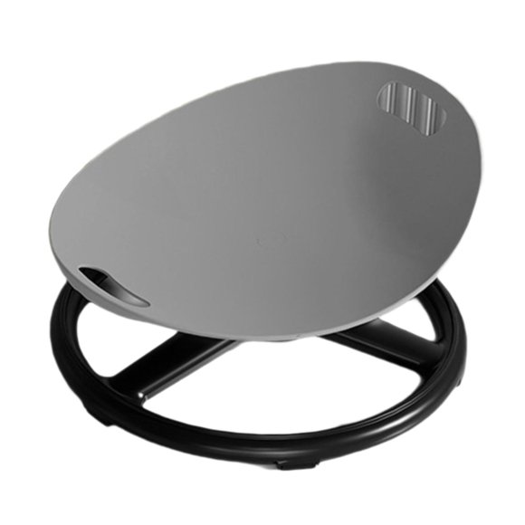 Silla giratoria para niños, silla sensorial, taburete giratorio, silla de entrenamiento para Gris