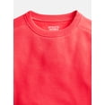 thumbnail image 2 of Athletic Works Girl's Active Core Fleece Top​, Sizes 4-18 Plus, 2 of 3