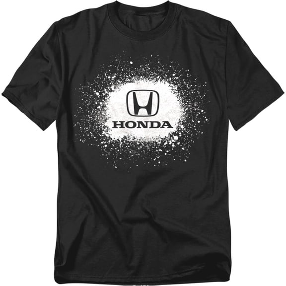 Honda Auto T-Shirt Paint Splat Logo Unisex Graphic Tee for Men & Women