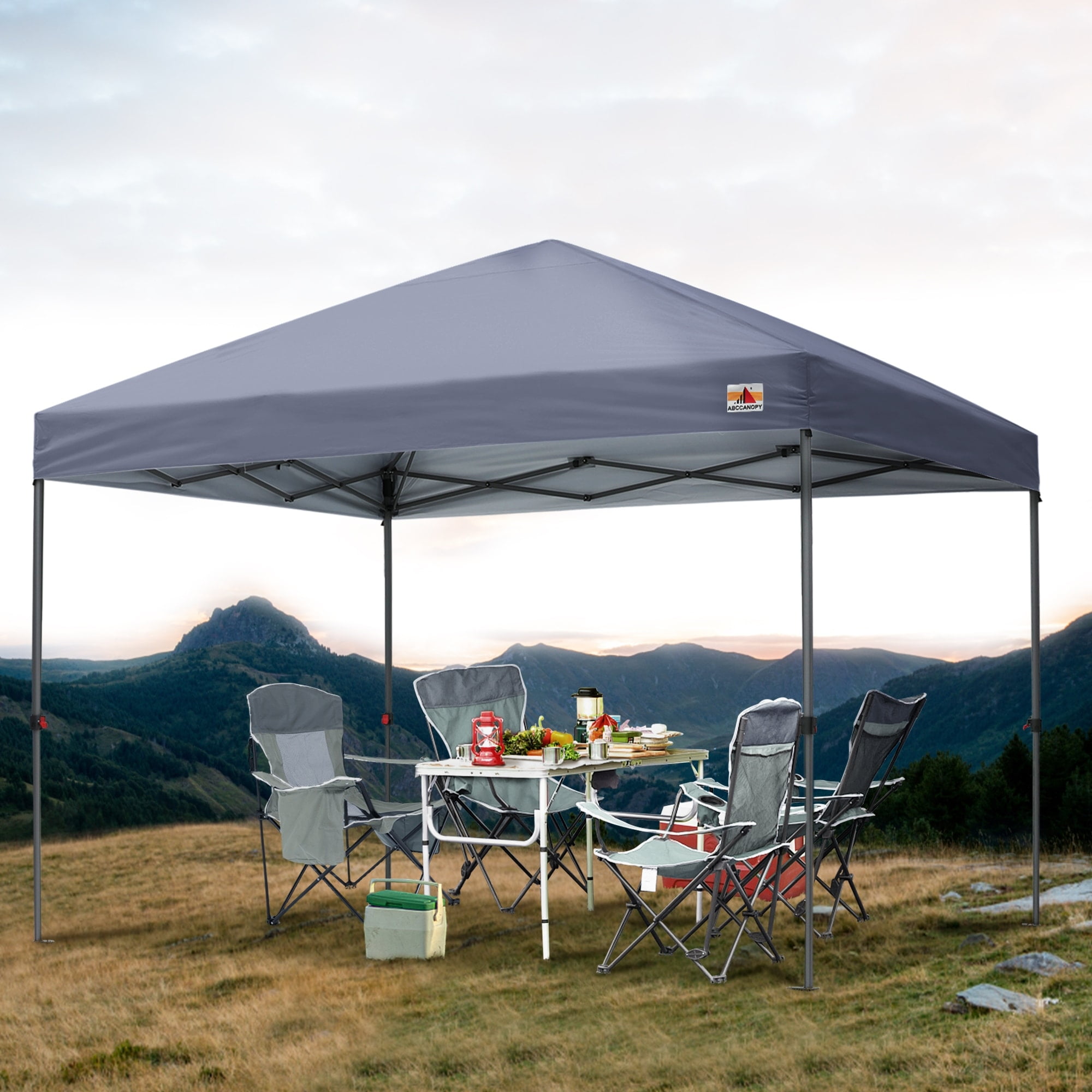 ★mi★ColemanNaturalWoodRollTable 90 Amazon.com: Coleman Instant Canopy with Sunwall 10'x10