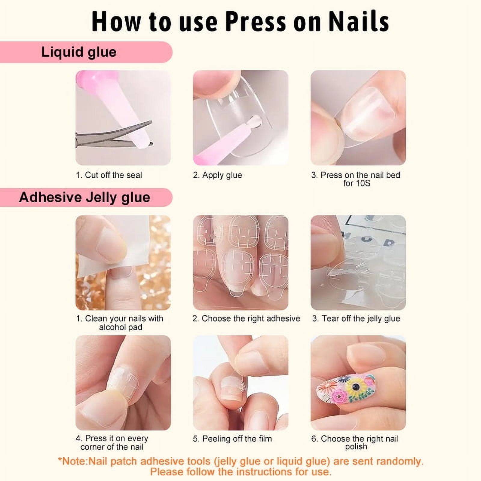 24Pcs Ballet Square Pink Press on Bow Nails 3D Flower with Bandage Design French Nail Tips for Women&Girls Daily,Spring wear