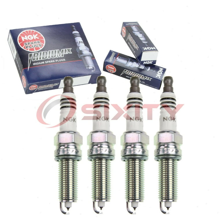 4 pc NGK 92873 Iridium IX Spark Plugs for XP6203 Ignition Wire